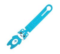 Luggage Tags for Kids Cute Funny Cat Design Name Keychain
