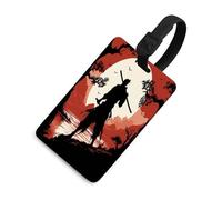 Luggage Tags Samurai TPU Travel Bag & Baggage ID Label Tags for Travel Bag Suitcase