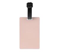 Luggage Tags Travel Tags for Suitcases Bag Tags, Full-Print Design, Easy to Identify, Perfect for Suitcases Millennial Pink