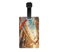 Luggage Tags Travel Tags for Suitcases Bag Tags, Full-Print Design, Easy to Identify, Perfect for Suitcases Restoration