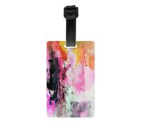 Luggage Tags Travel Tags for Suitcases Bag Tags, Full-Print Design, Easy to Identify, Perfect for Suitcases East-West Fusion