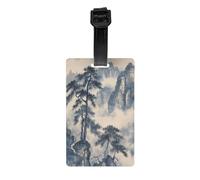 Luggage Tags Travel Tags for Suitcases Bag Tags, Full-Print Design, Easy to Identify, Perfect for Suitcases Song Tao