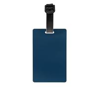 Luggage Tags Travel Tags for Suitcases Bag Tags, Full-Print Design, Easy to Identify, Perfect for Suitcases Prussian Blue