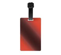Luggage Tags Travel Tags for Suitcases Bag Tags, Full-Print Design, Easy to Identify, Perfect for Suitcases Mixed Red