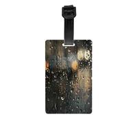 Luggage Tags Travel Tags for Suitcases Bag Tags, Full-Print Design, Easy to Identify, Perfect for Suitcases Rainy Day
