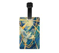 Luggage Tags Travel Tags for Suitcases Bag Tags, Full-Print Design, Easy to Identify, Perfect for Suitcases Martin Luther King Day