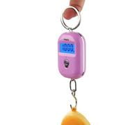 Luggage Weight Scale, 5pcs 25kg Digital Hanging Scale Portable Hook Scale Electronic LCD Travel Suitcase Luggage Bag Weight mini Scales,Hand Scale(Purple)