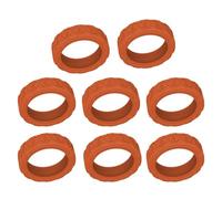 Luggage Wheel Covers - 8 Pack 5.2cm Silicone Protector, Suitcase Roller Sleeves, Travel Accessory Quiet Shield, Wear Resistant Wheel Case | No Noise Smooth Rolling for Suitcases Bags Luggage