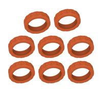 Luggage Wheel Covers - 8 Pack Suitcase Roller Protectors | Suitcase Wheel Protectors, Silent Travel Enchantment Covers Silicone Luggage Transportation, , Orange1, Please refer to the description
