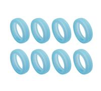 Luggage Wheel Covers - 8PCS Elastic Silicone, Mute Caster Protector, Shockproof Spinner Guard | Perfectly Great for Airport