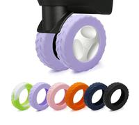 Luggage Wheel Covers, Anti Dust & Scratch, For 2-2.4" wheels - Purple