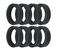 Luggage Wheel Covers, Luggage Wheel Protector - Silicone Suitcase Wheel Protector - 8 x Suitcase Wheel Covers, Protective Case for Luggage Wheels, Big Eight, Consulte la descripción, See description