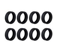 Luggage Wheel Covers - Suitcase Wheel Protectors, 8pcs Shock Proof Silicone Protective Case, Elastic and Silent Wheels Cover for Luggage Compartment | Traveling Use Suitcase Wheels Protection