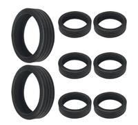 Luggage Wheel Protector, Luggage Wheel Covers, Silicone Suitcase Wheel Protector, 8x Noise Cancelling Wheel Covers for 8 Turn Wheels, Eight Big, riferimento alla descrizione, Please refer to
