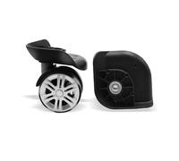 Luggage Wheel Replacement Parts for Travel Suitcases - Easy Install Rubber Spinner for Smooth Mobility