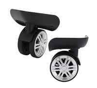 Luggage Wheels, 1 Pair A65 Luggage Replacement Wheels, Suitcase Wheels Mute Swivel Suitcase Luggage Caster Wheels Repair Parts Suitcase Wheel for Repair Replacement