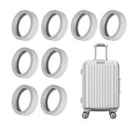 Luggage Wheels Protective Case - Shockproof Design, Elastic Wear-Resistant Material, Suitcase Wheel Guard, Travel Wheel Covers | Wheels Protector Set, For Carry-On, Checked Luggage, Travel Accessories