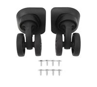 Luggage Wheels Replacement 2 pcs Replacement Luggage Wheel for Repairing Easy To Install Suitcase Caster for Wheels