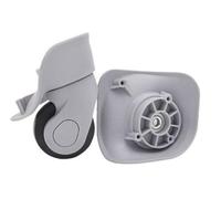 Luggage Wheels Replacement, 6Pcs Replacement Luggage Wheels For Suitcases Silent Rubber Trolley Parts Repair Hand Spinner Caster Wheel Universal(Grey a)