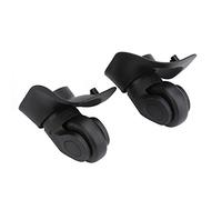 Luggage Wheels, Wear-Resistant Replacement Swivel Wheels for Suitcases Durable 2-Pack for Travelers Hikers Campers Rolling Luggage Cases