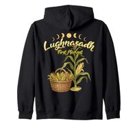 Lughnasa First Harvest Sabbats Pagan Festival Wicca Zip Hoodie