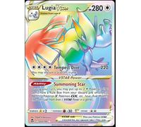 Lugia Vstar 202/195- Silver Tempest - Full Art Rainbow - Pokemon Secret Rare