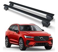 LUGIWN Car Roof Rack Cross Bars for Volvo XC60 XC-60 2018 2019 2020 2021 2022 2023 2024,Heavy Duty Aluminum Anti-theft Lockable Roof Rails Crossbars Rooftop Luggage Racks Carrier
