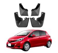 LUGIWN Mud Flaps for Toyota Vitz 2011-, Mudflaps Splash Guards, All Weather Guard Mud Guards Splash Front Rear, No Drill Exterior Accessories