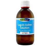Lugol's Iodine Solution - 3% - 300ml - Essential Mineral & Antiseptic