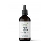 Lugol's Iodine Solution 5% (100ml) - High Purity Analytical Grade - Aqueous Solution - Amber Glass with Pipette - NatVita