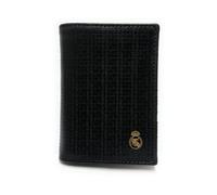 LUGUPELL Official Real Madrid Wallet - 100% Legitimate Leather with RFID Protection, Exclusive Design with RM Design. Gift for Men., multicoloured, De mano, Modern