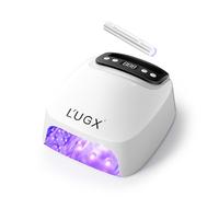 L'UGX 2-in-1 Uv Nail Lamp - Led Lamps for Gel Nails with Handheld Nail Light Curing, Eye-Protective Design, Nail Dryer Perfect for Gel Polish, Rhinestone & Nail Art at Home or Salon