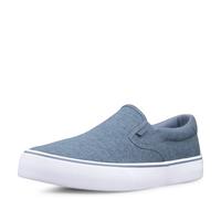 Lugz Men's Clipper Classic Slip-on Canvas Sneaker, Navy/White/Gum, 9.5 UK