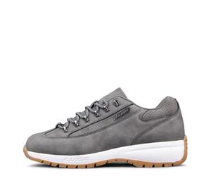 Lugz Men's Express Retro Sneaker, Charcoal/White/Gum, 6 UK
