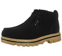 Lugz Men's Fringe Chukka Boot, Black/Gum, 11 UK