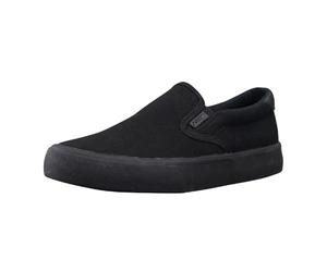 Lugz Women's Clipper Classic Slip-on Canvas Sneaker, Black, 8 UK