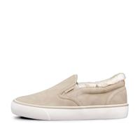 Lugz Women's Clipper LX Fur Sneaker, Fawn/Cream/Off White, 5.5 UK