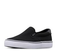 Lugz Women's Clipper Sneaker, Black/White/Black, 4 UK