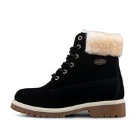 Lugz Women's Convoy Faux Fur Fashion Boot, Black/Cream/Gum, 5 UK