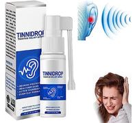 Luhaka - Tinnidrop Tinnitus Relief Spray,2023 New Tinnitus Relief for Ringing Ears Spray,Earwax Cleaning Care Spray, Ear Tinnitus Relief,Effectively Improves Hearing and Relieves Discomfort (1 Pcs)