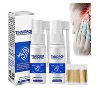 Luhaka Tinnidrop Tinnitus Relief Spray, 2023 New Tinnitus Relief for Ringing Ears-Spray, Tinnitus Relief for Ringing Ears, Tinnitus Relief Spray, Earwax Cleaning Care Spray - Stop Tinnitus (2 Pcs)