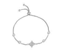 LUHE Cross Bracelet for Women Girls Sterling Silver Christian Sideways Cross Bracelets Danity Religious Link Chain Jewelry Gifts