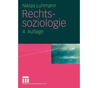Luhmann - Rechtssoziologie - New paperback or softback - 64 - P555z