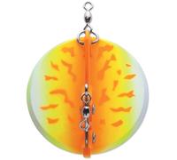 Luhr-Jensen 3/0 Dipsy Diver Orange Fire UV/Chrome Bottom