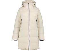 Luhta - Insulated jacket, long, waterproof and breathable - Eisele Poudre for Women - Size 34 FI - Beige Beige 34 FI