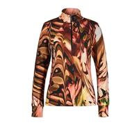 Luhta Womens Kivisalami Half Zip Top: Apricot: 10 Size: 10, Colour: Ap