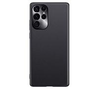 Luhuanx Case for Samsung S22 Ultra Commuter Series Cover, Full Camera Lens,Military Grade Drop Protection,Shockproof with Anti-Fingerprint,Black