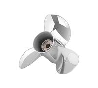 LUhvSW Boat Propeller 11 1/8x13 For Ymh 40HP-55HP 3 Blades Stainless Steel Propeller 13 Tooth RH 69W-45945-00-EL 11.125x13