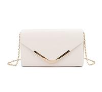 LUI SUI Women Faux Leather Envelop Handbag Purses Bridal Wedding Evening Clutch Party Purse