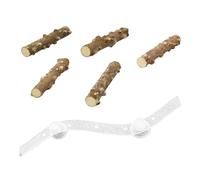 Luieonm Bird Cage Perch | Climbing Standing for Parakeet - Multifunctional Suction Cup Bird Cage Perch for Parrot, Parakeet, Cockatiel, Conure